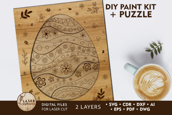 Download Paint KIT DIY Laser Cut Files EASTER - Premium Bundle